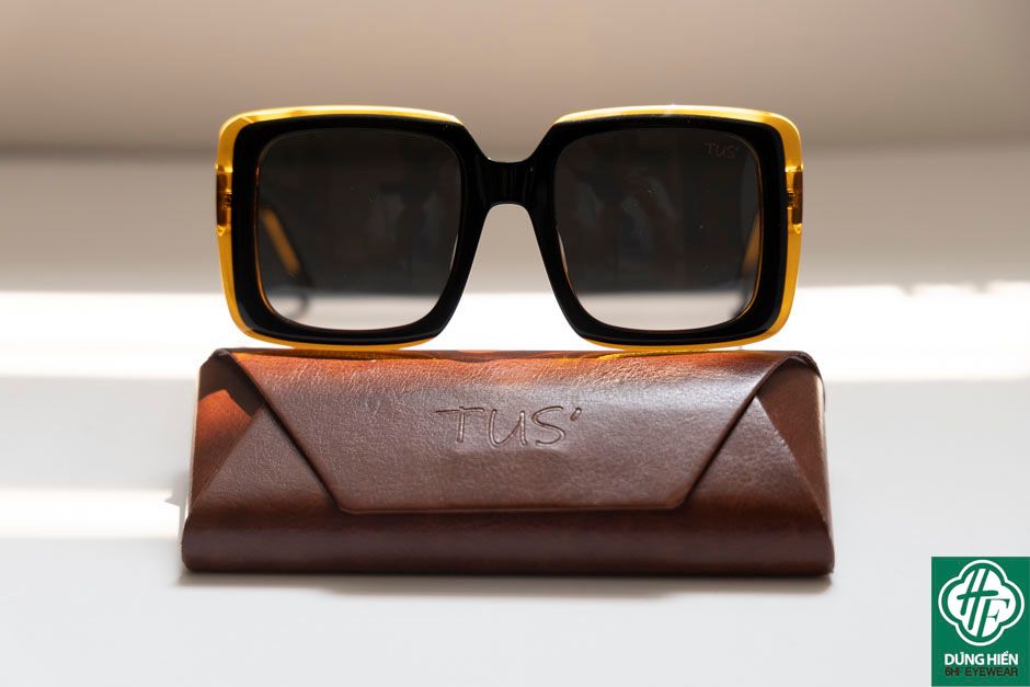  TUS'   YD 1113 # Kính Mát Acetate Tròng Phân Cực_Polarized Sunglasses 