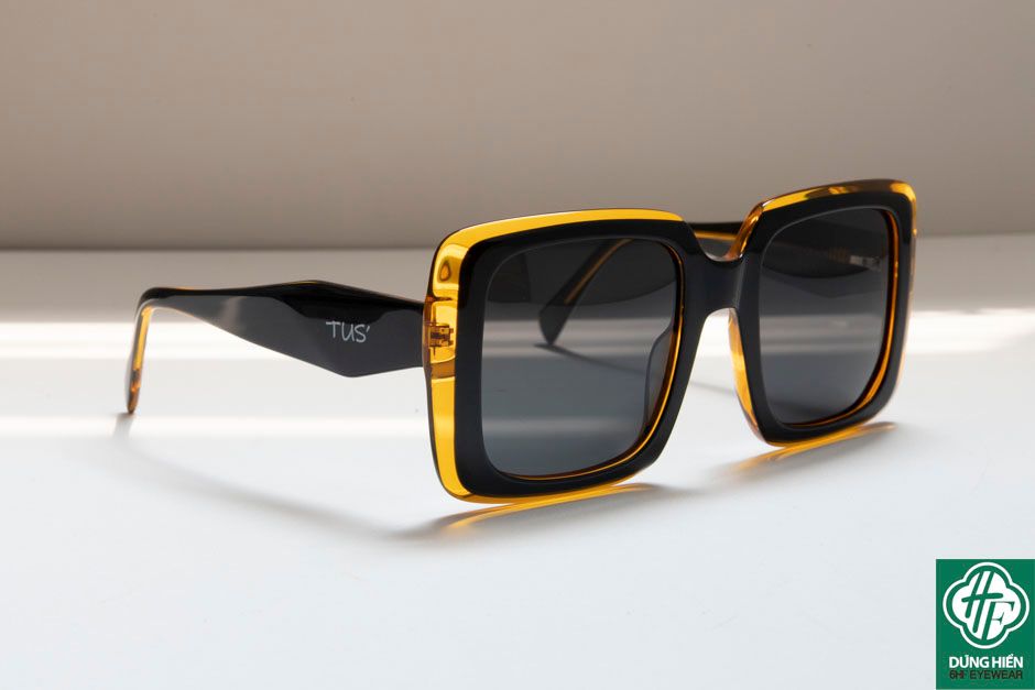 TUS'   YD 1113 # Kính Mát Acetate Tròng Phân Cực_Polarized Sunglasses 