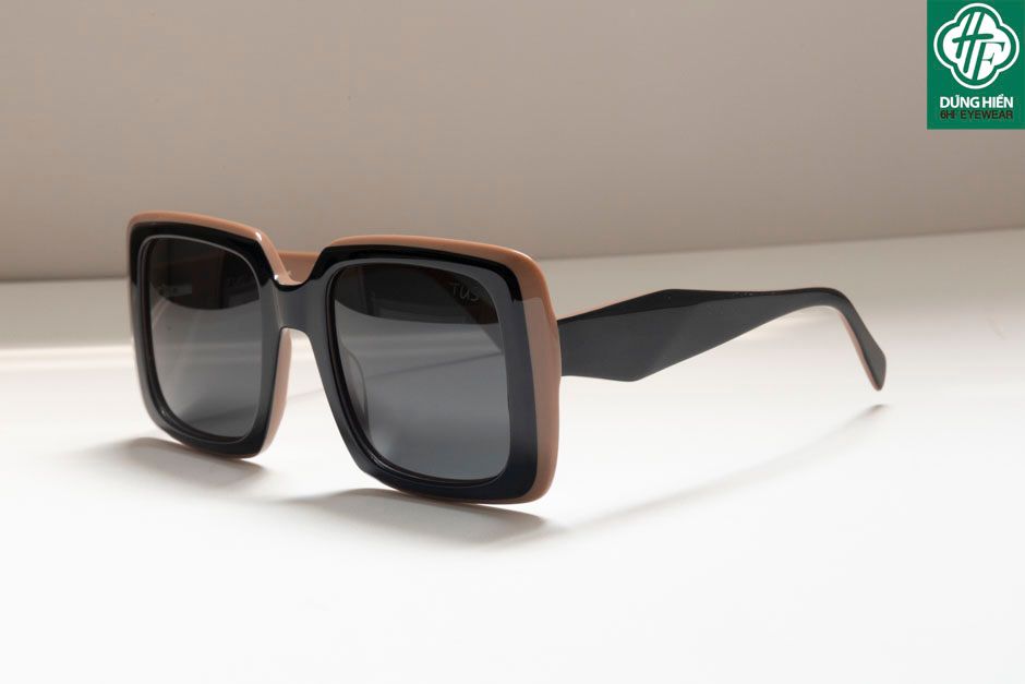  TUS'   YD 1113 # Kính Mát Acetate Tròng Phân Cực_Polarized Sunglasses 