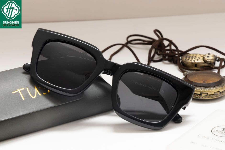 TUS' YD 1167 Kính Mát Acetate Tròng Phân Cực_Polarized Sunglasses 