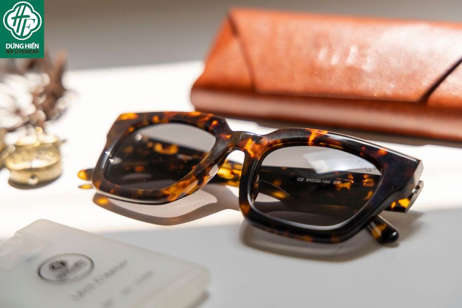  TUS' YD 1167 Kính Mát Acetate Tròng Phân Cực_Polarized Sunglasses 