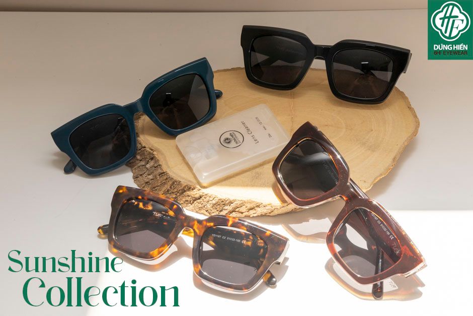  TUS' YD 1167 Kính Mát Acetate Tròng Phân Cực_Polarized Sunglasses 