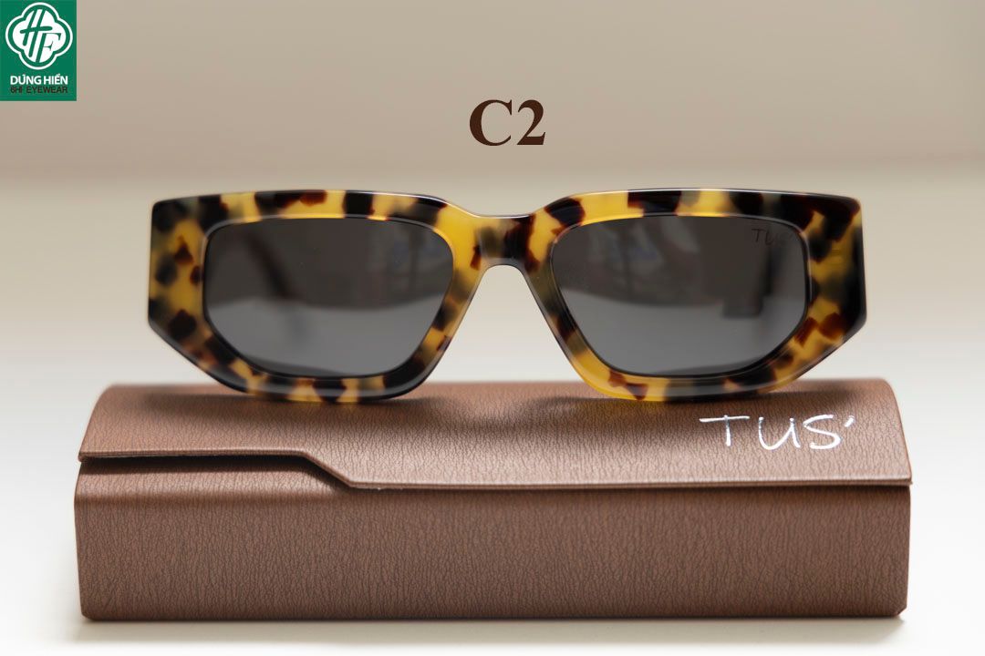  TUS - YD 1181 #Kính mát Phân cực acetate Polarized Sunglasses 