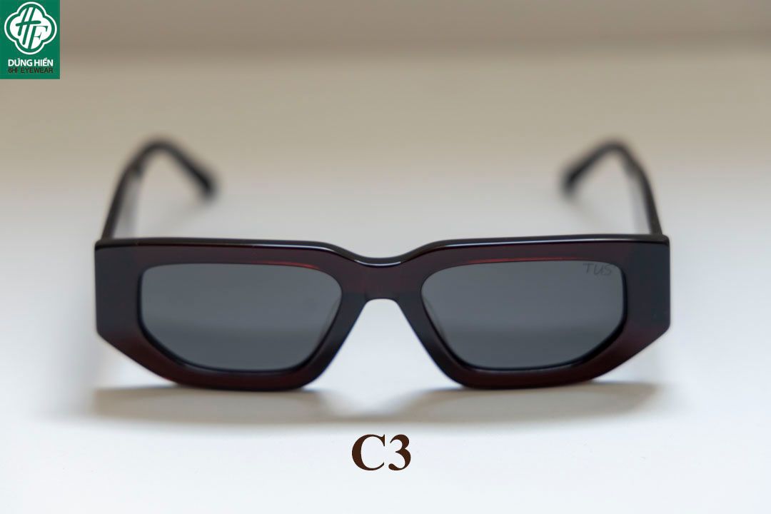  TUS - YD 1181 #Kính mát Phân cực acetate Polarized Sunglasses 