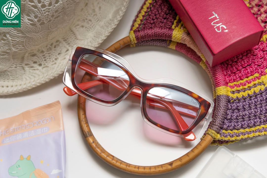  YD 1186 # Kính mát phân cực Acetate + Polarized Sunglasses 