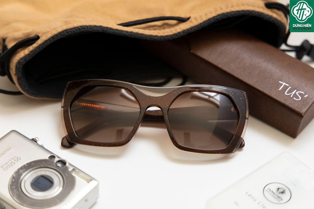  TUS' YD 1187 # Kính mát phân cực Acetate + Polarized Sunglasses 
