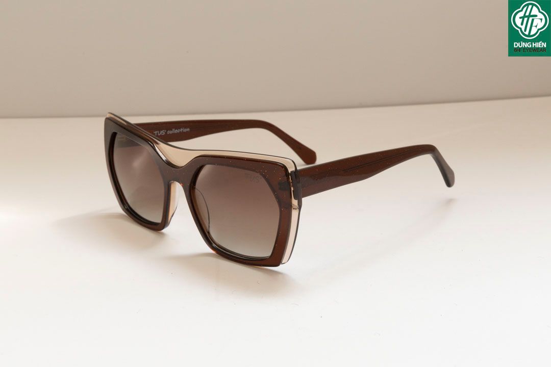  TUS' YD 1187 # Kính mát phân cực Acetate + Polarized Sunglasses 