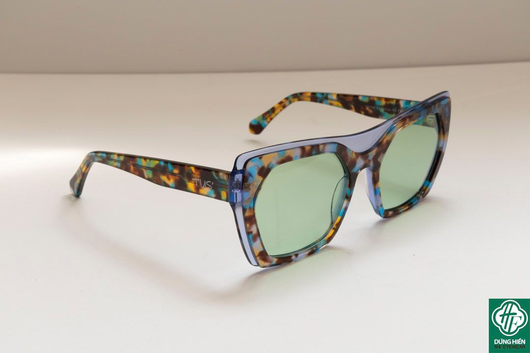  TUS' YD 1187 # Kính mát phân cực Acetate + Polarized Sunglasses 