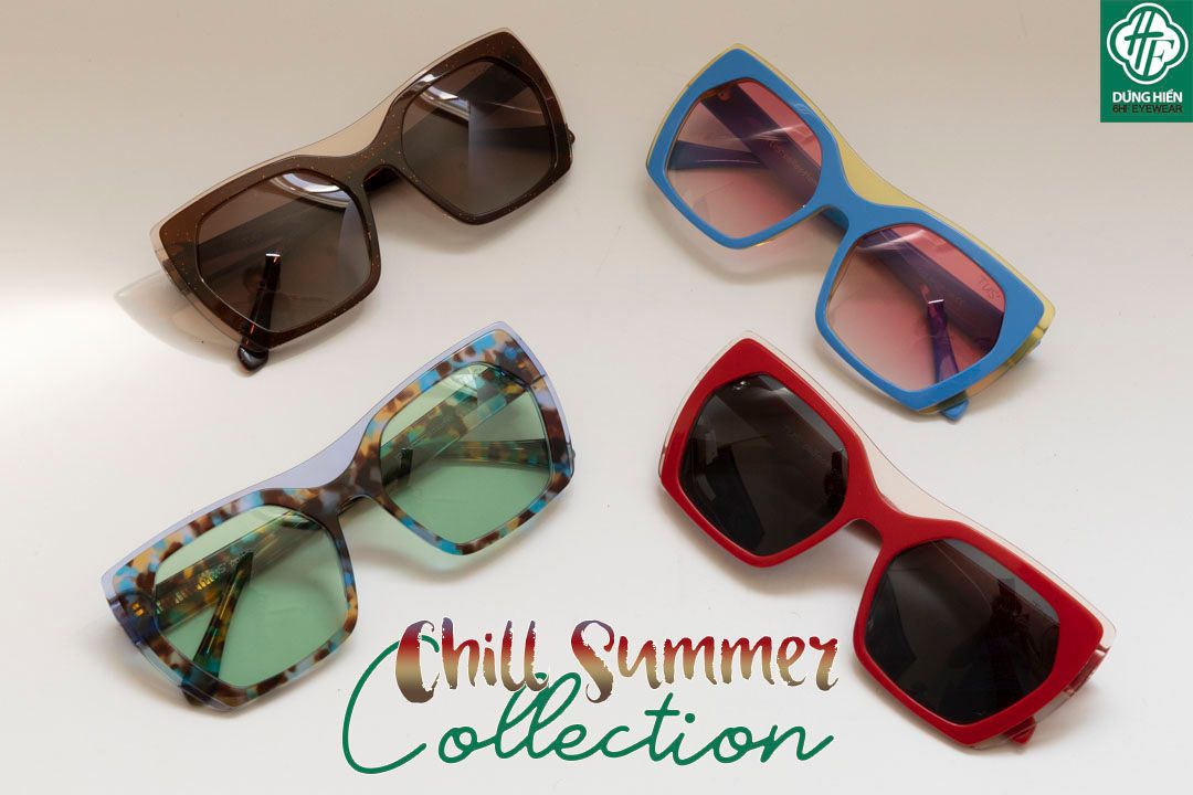  TUS' YD 1187 # Kính mát phân cực Acetate + Polarized Sunglasses 