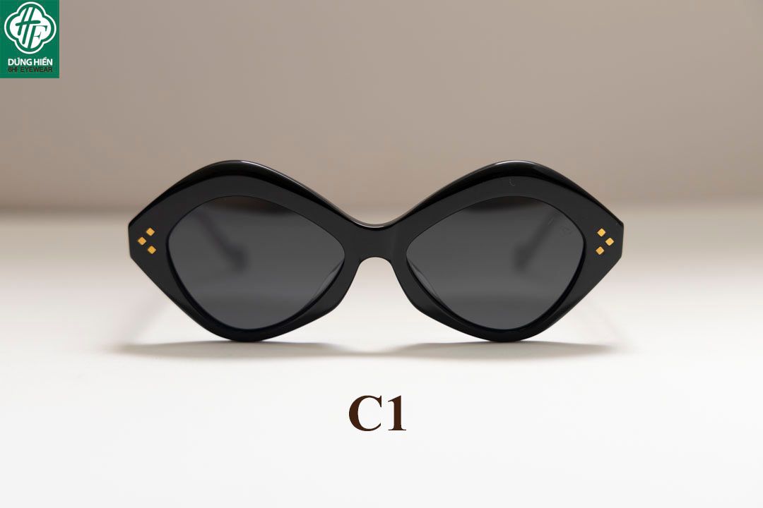  TUS - YD 1204 # Mát phân cực Acetate  Polarized Sunglasses   Lạ Unique 