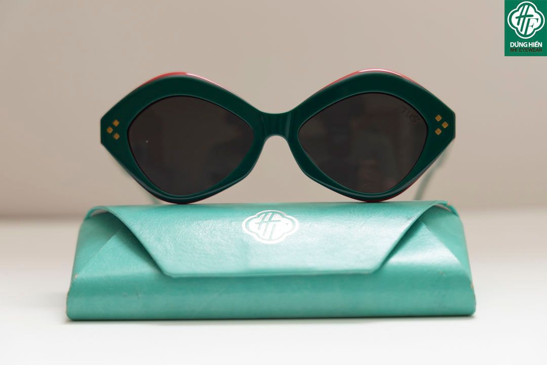  TUS - YD 1204 # Mát phân cực Acetate  Polarized Sunglasses   Lạ Unique 