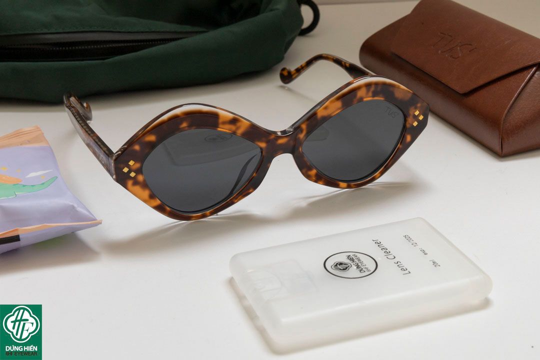  TUS - YD 1204 # Mát phân cực Acetate  Polarized Sunglasses   Lạ Unique 