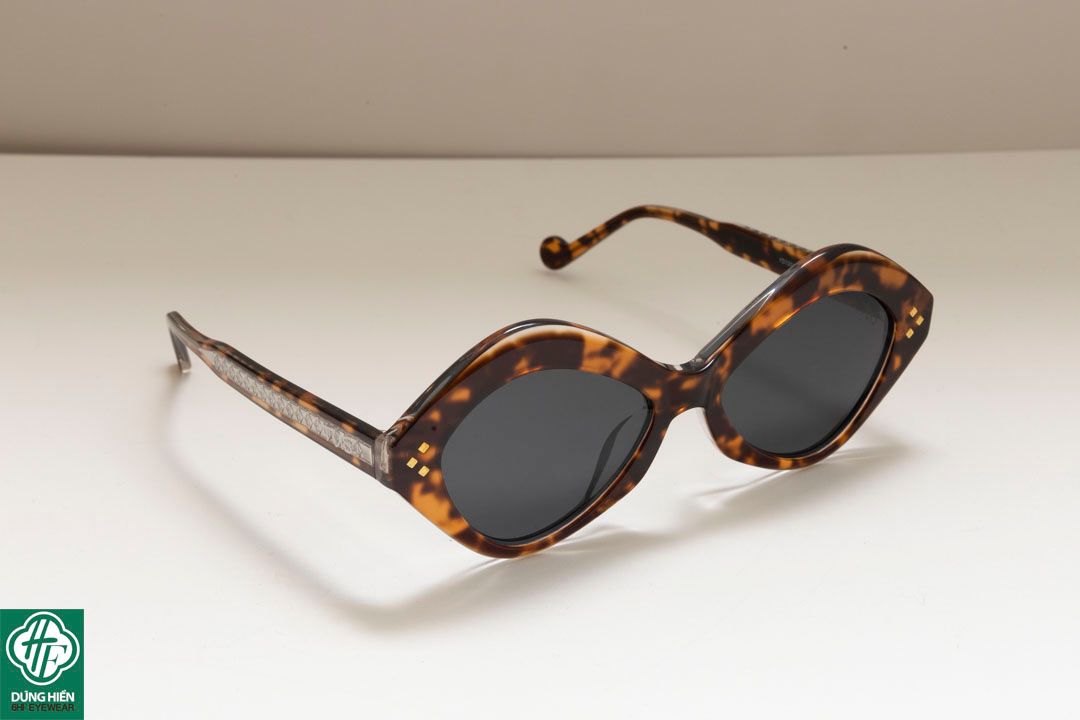  TUS - YD 1204 # Mát phân cực Acetate  Polarized Sunglasses   Lạ Unique 