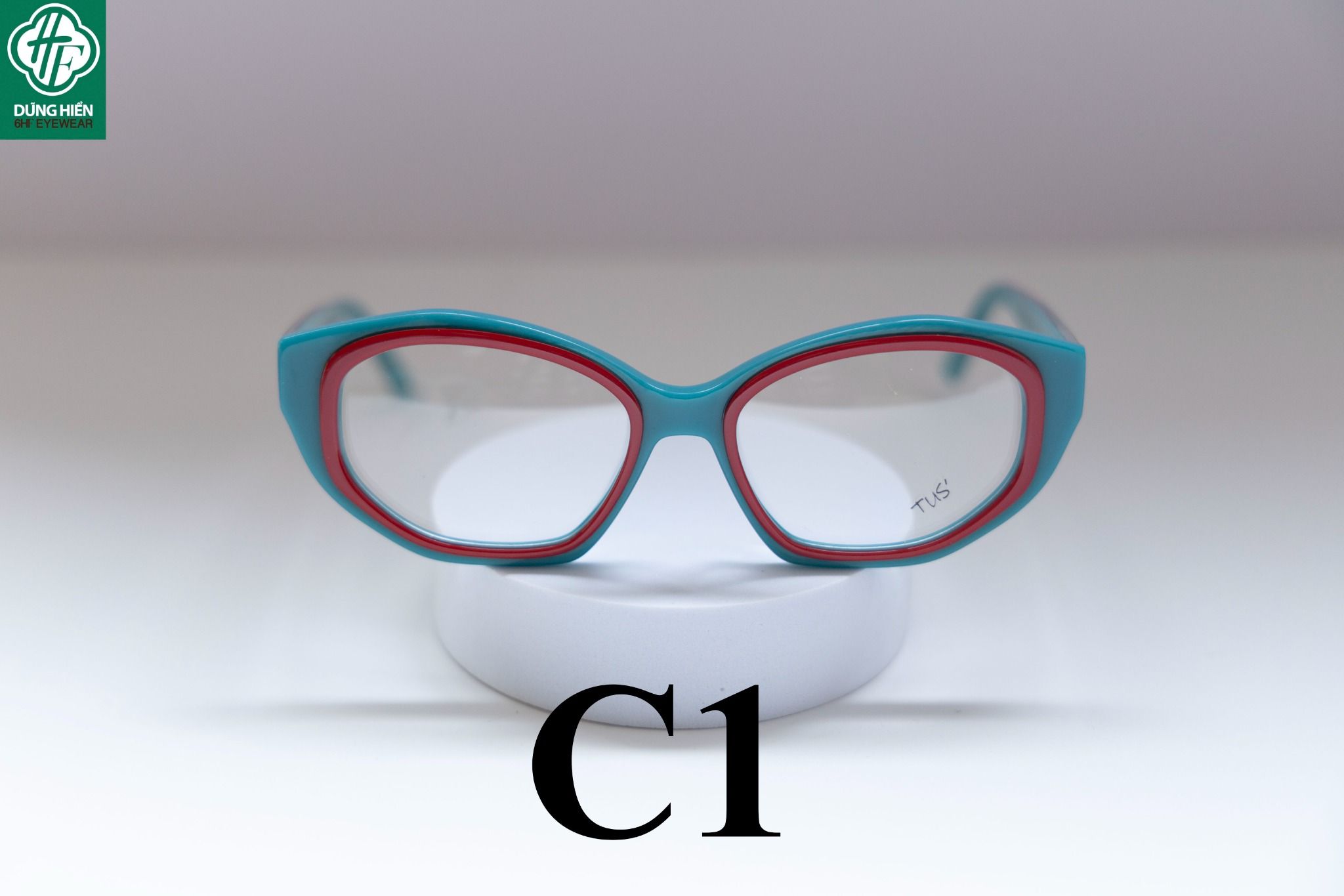  YD 1213 # Kính nhựa mắt mèo Acetate cateye optical frame 