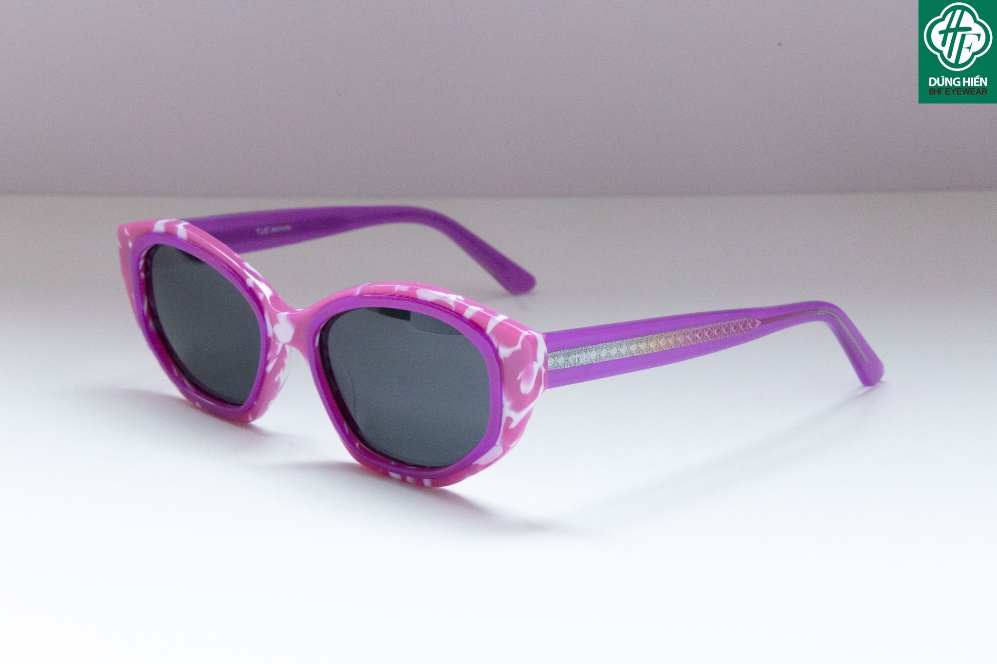  YD 1213 # Kính nhựa mắt mèo Acetate cateye optical frame 
