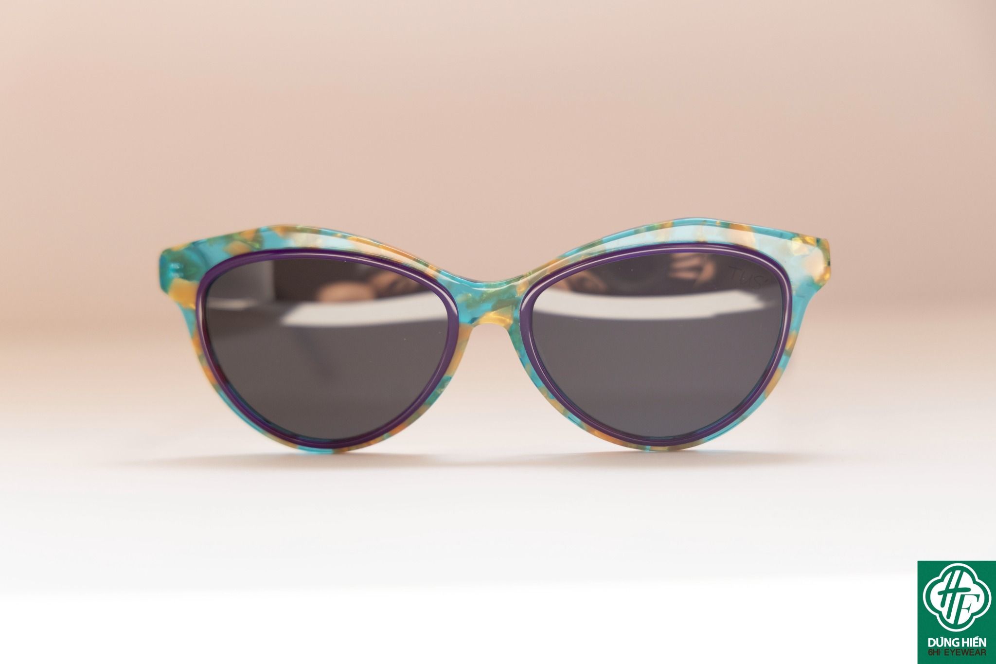  YD 1214 # Gọng nhựa mắt mèo Acetate cateye frame - TUS' 