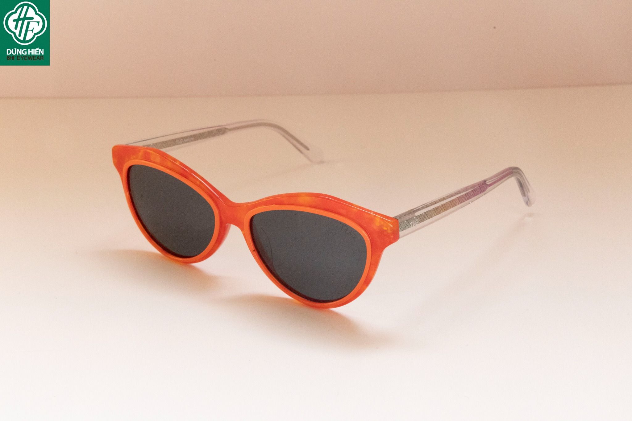  YD 1214 # Gọng nhựa mắt mèo Acetate cateye frame - TUS' 