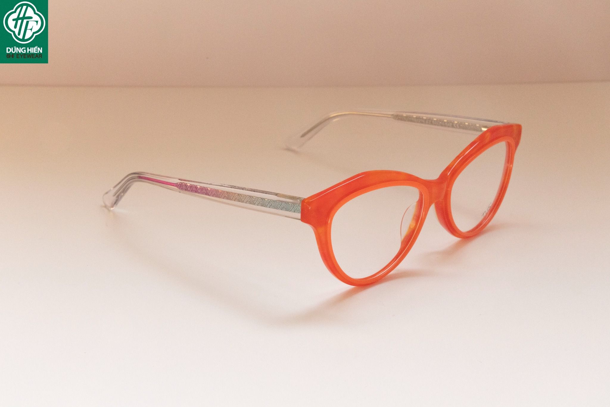  YD 1214 # Gọng nhựa mắt mèo Acetate cateye frame - TUS' 