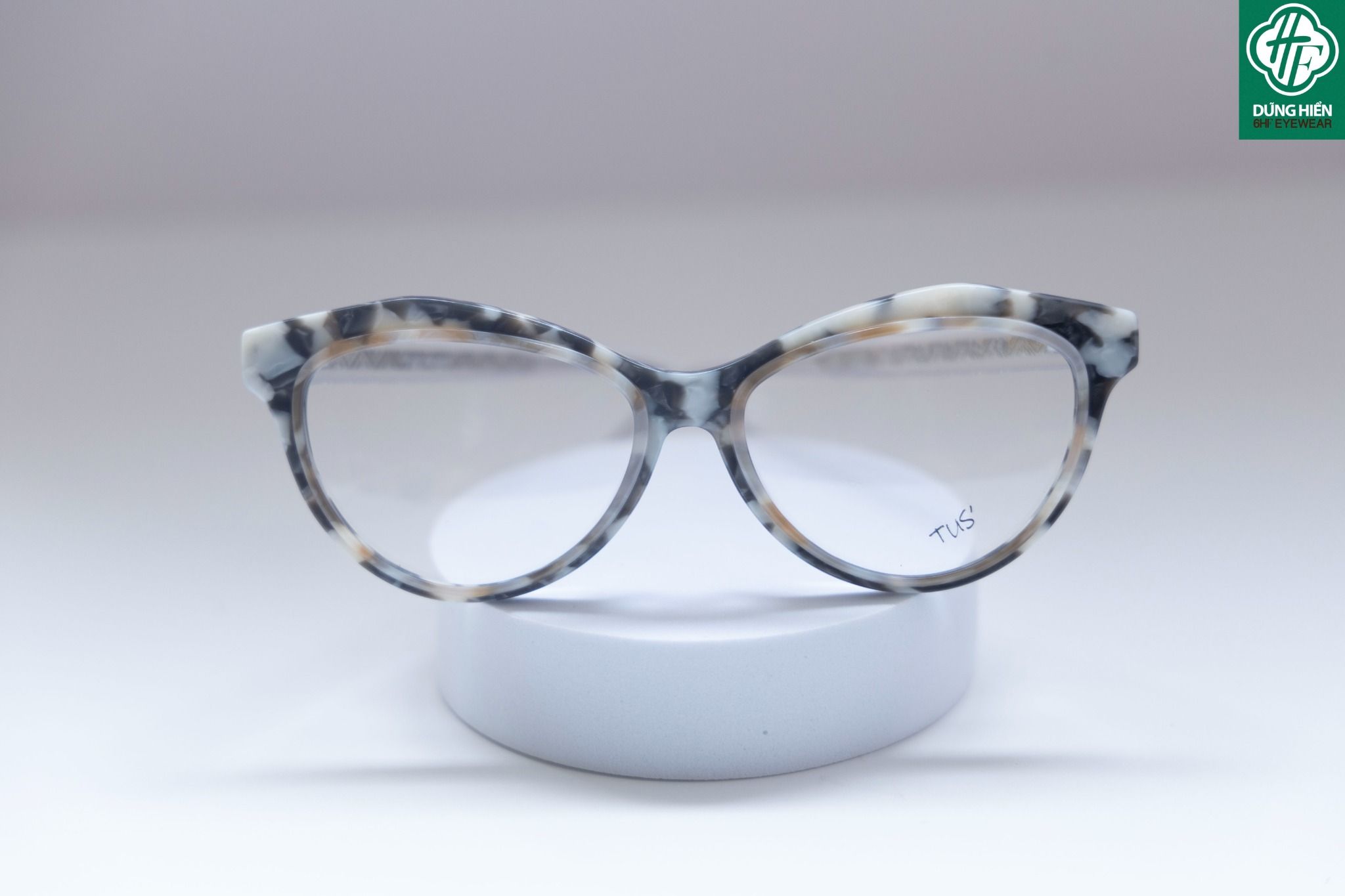  YD 1214 # Gọng nhựa mắt mèo Acetate cateye frame - TUS' 