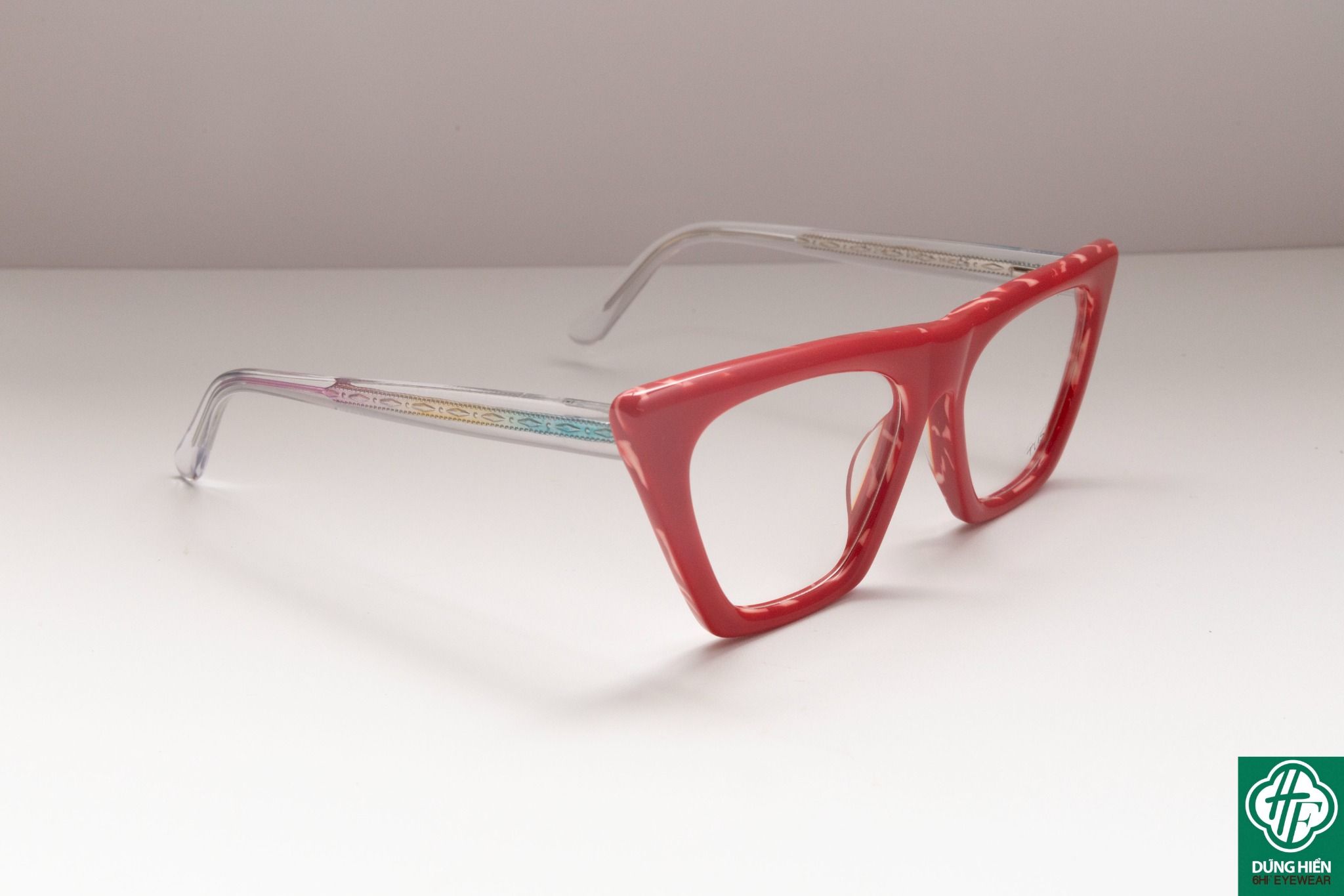  YD 1215 # Kính mắt mèo nhựa Acetate cateye optical frame - TUS' 