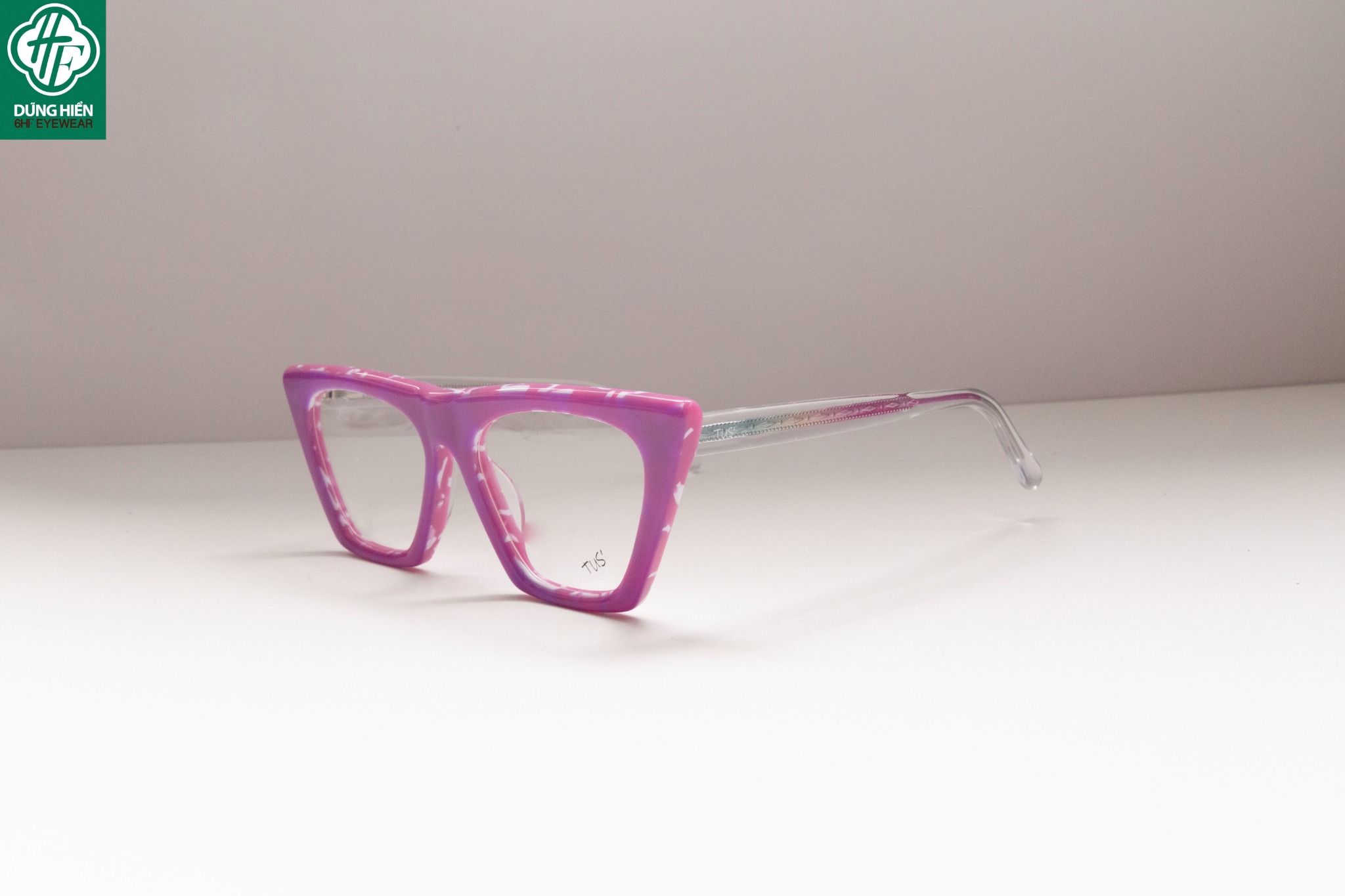  YD 1215 # Kính mắt mèo nhựa Acetate cateye optical frame - TUS' 