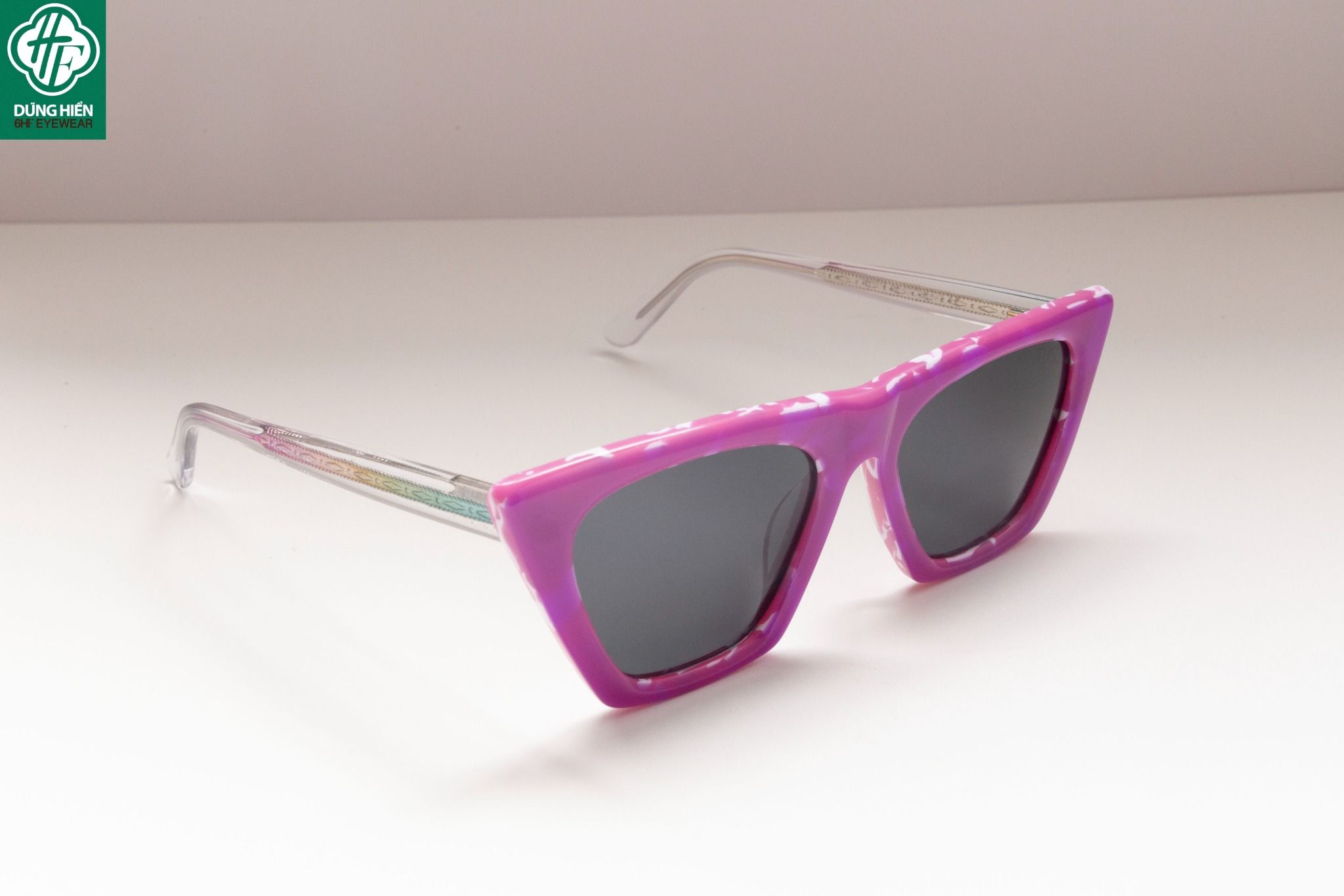  YD 1215 # Kính mắt mèo nhựa Acetate cateye optical frame - TUS' 