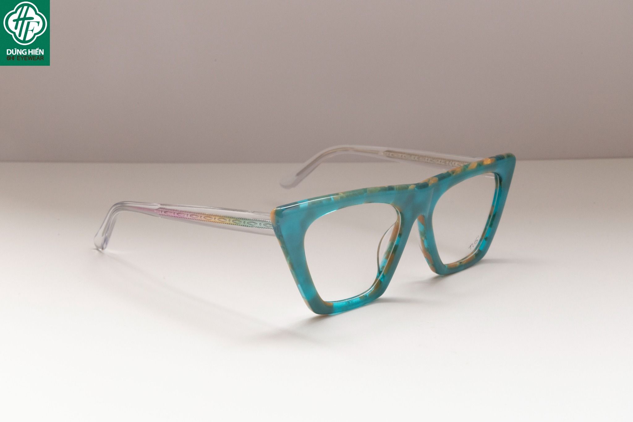  YD 1215 # Kính mắt mèo nhựa Acetate cateye optical frame - TUS' 