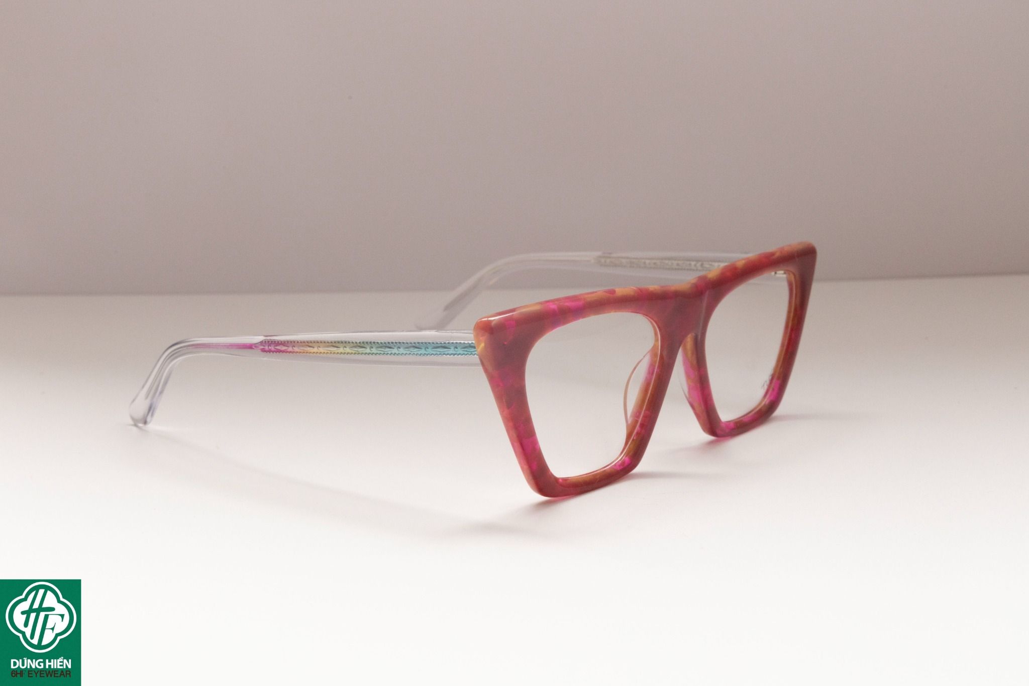  YD 1215 # Kính mắt mèo nhựa Acetate cateye optical frame - TUS' 