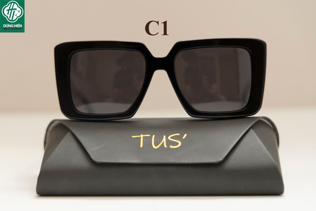  TUS' YD 1225 #Kính mát Phân cực acetate Polarized Sunglasses 