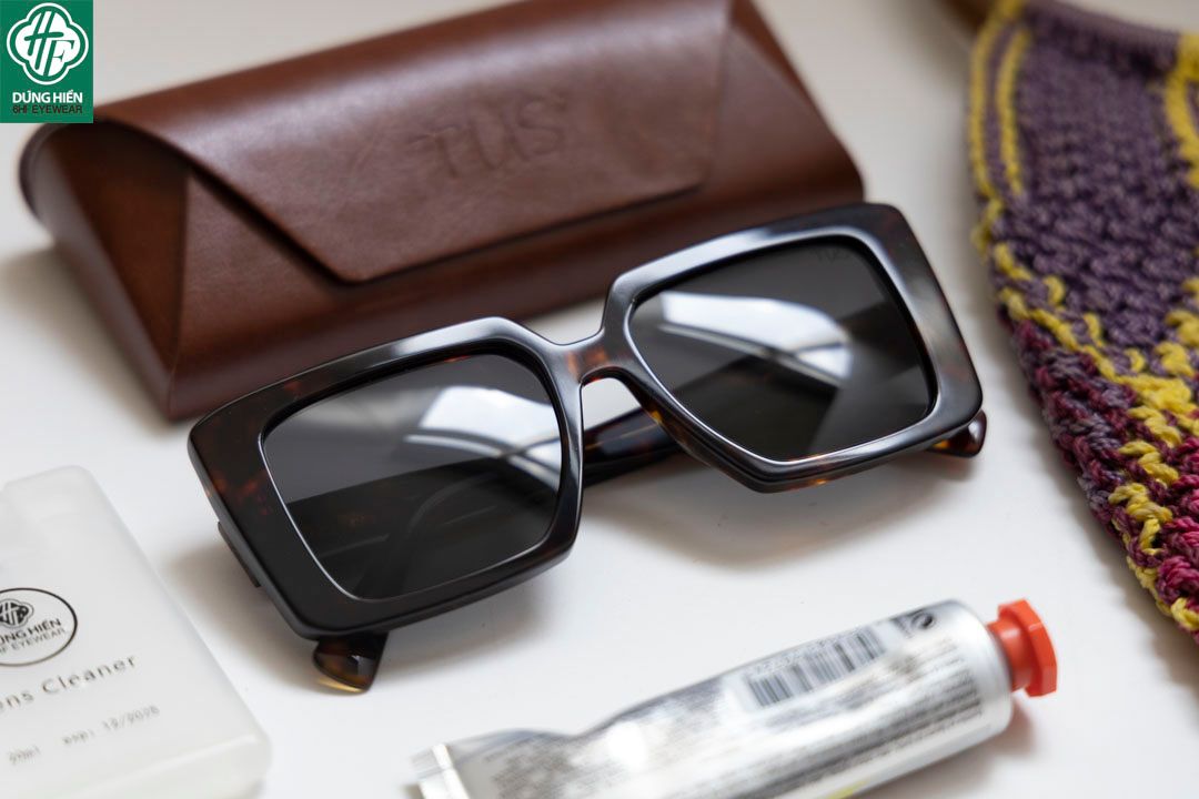  TUS' YD 1225 #Kính mát Phân cực acetate Polarized Sunglasses 