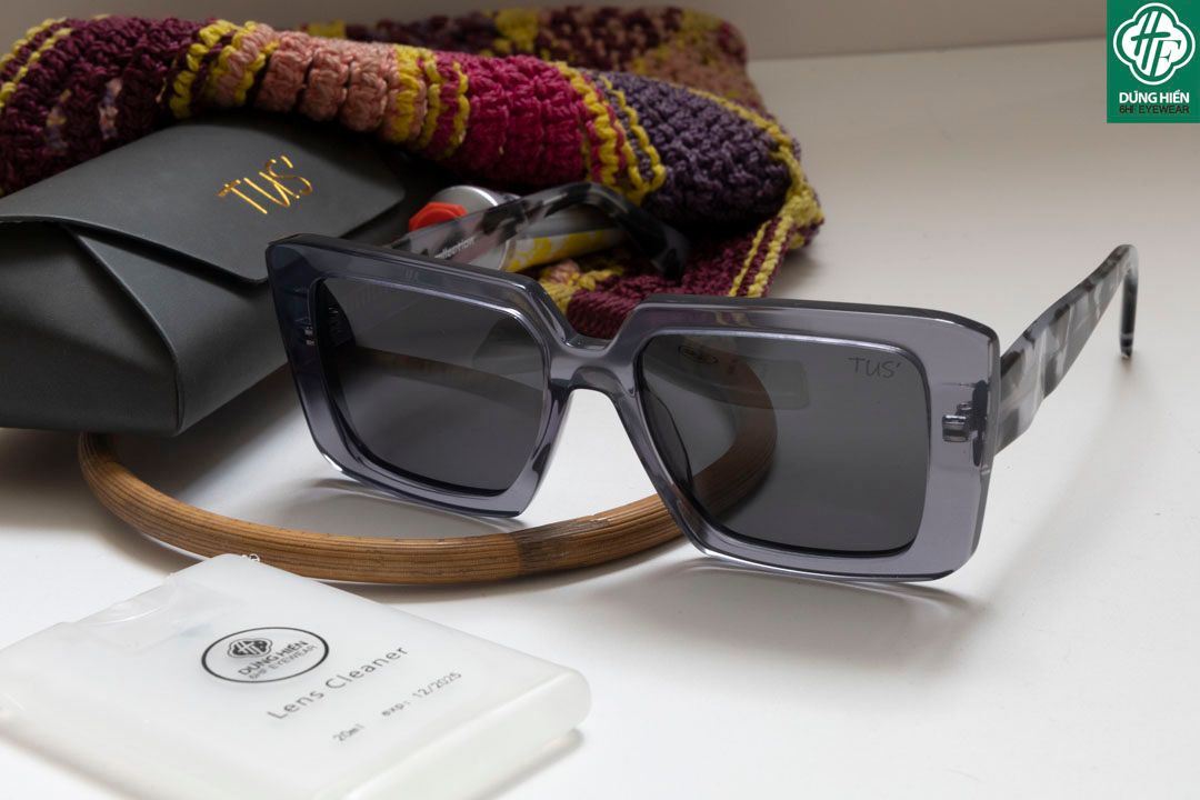  TUS' YD 1225 #Kính mát Phân cực acetate Polarized Sunglasses 