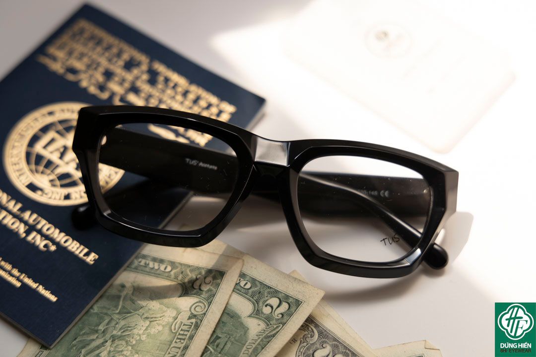  YD 1242 #  Kính nhựa Acetate Eyewear 