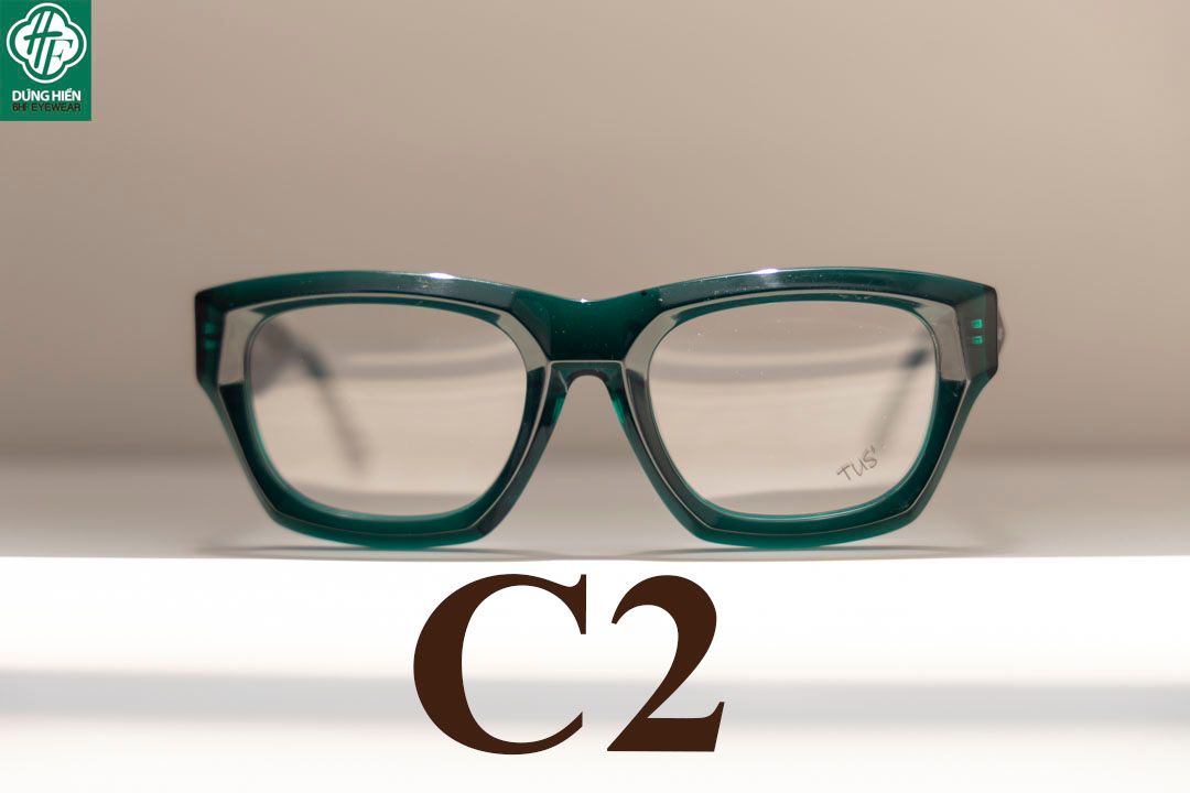  YD 1242 #  Kính nhựa Acetate Eyewear 