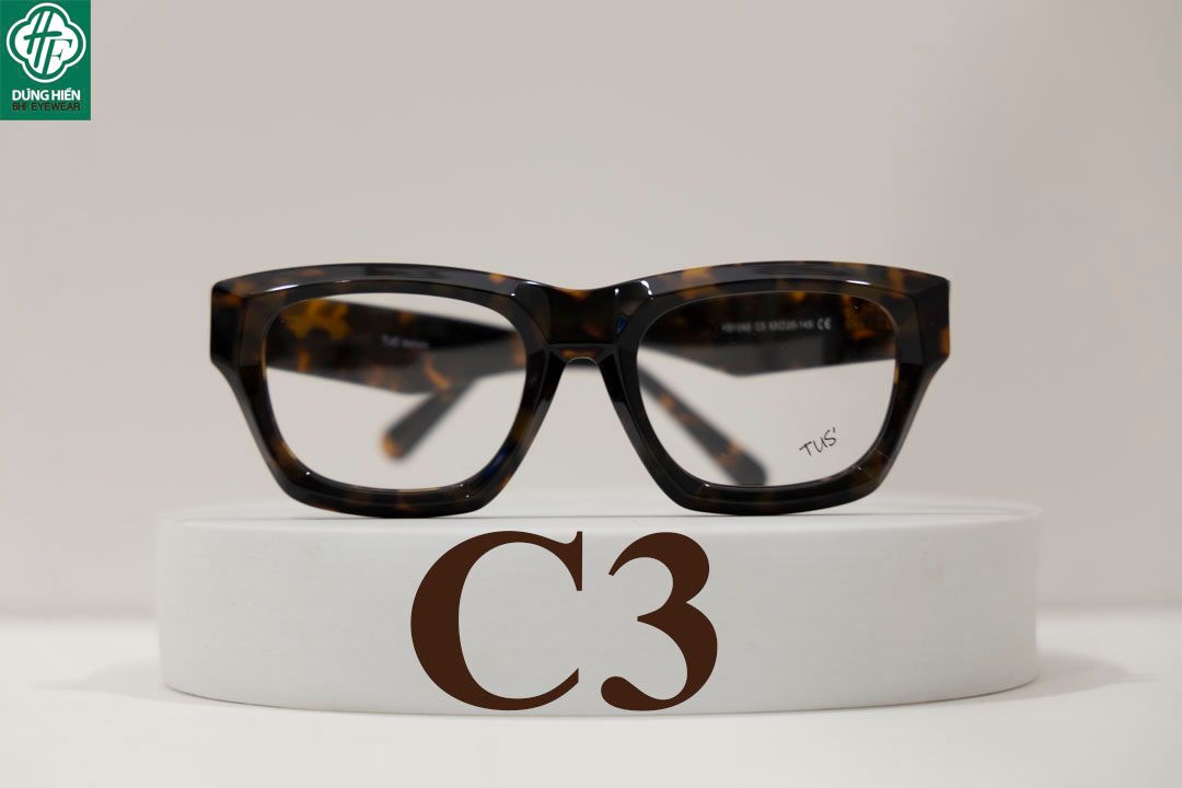  YD 1242 #  Kính nhựa Acetate Eyewear 