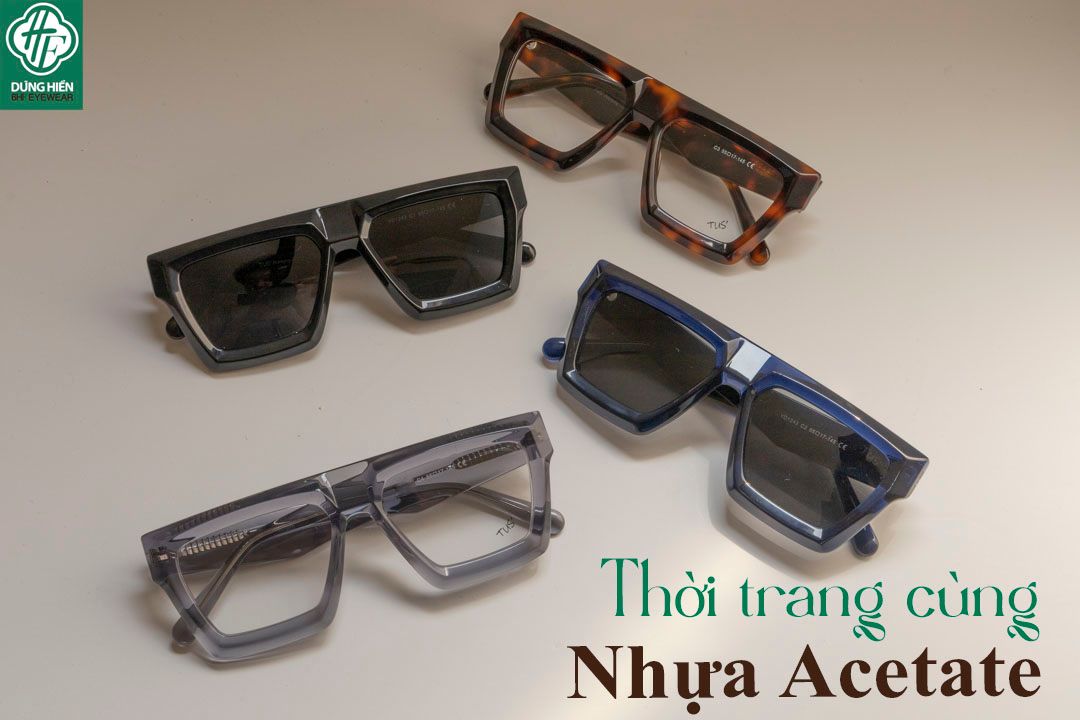  YD 1243 # Kính nhựa Acetate Eyewear - TUS' 