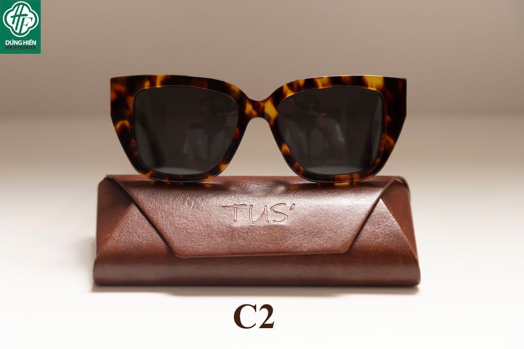  TUS' - YD 1252 #Kính mát Phân cực acetate Polarized Sunglasses 