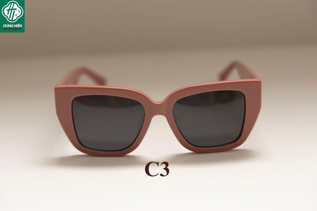  TUS' - YD 1252 #Kính mát Phân cực acetate Polarized Sunglasses 