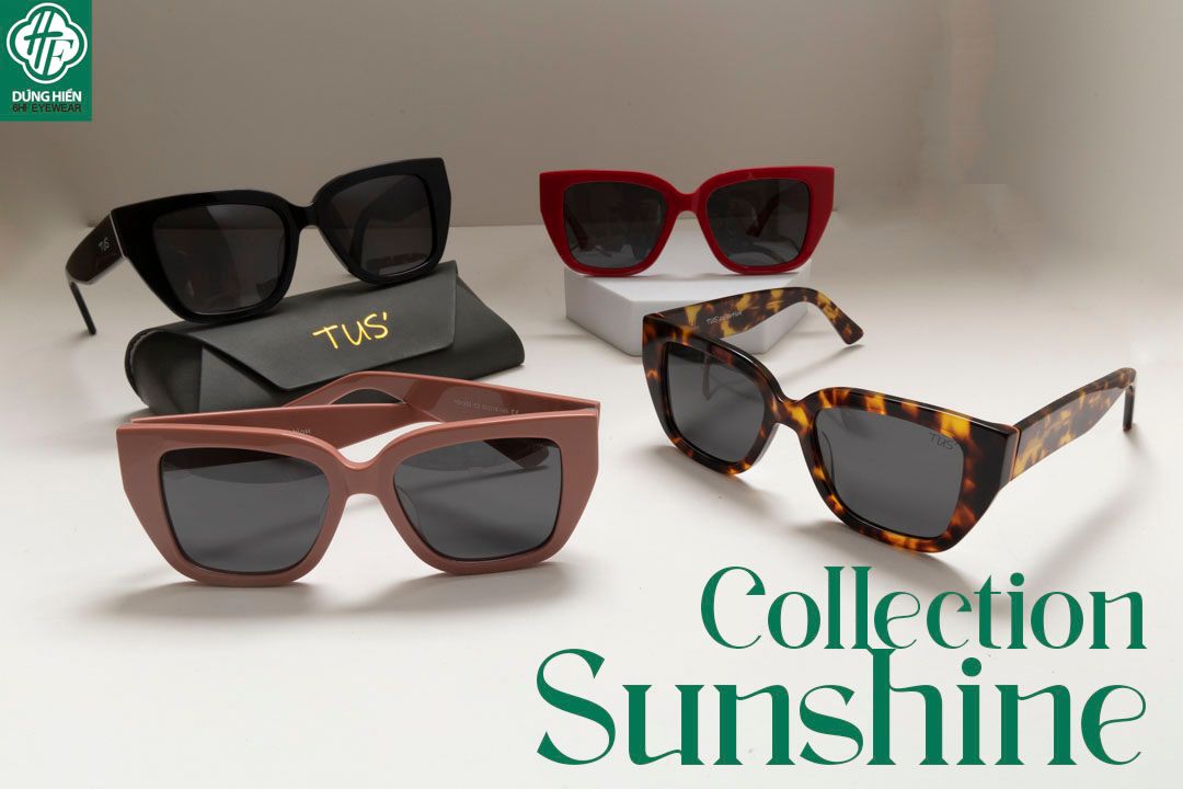  TUS' - YD 1252 #Kính mát Phân cực acetate Polarized Sunglasses 