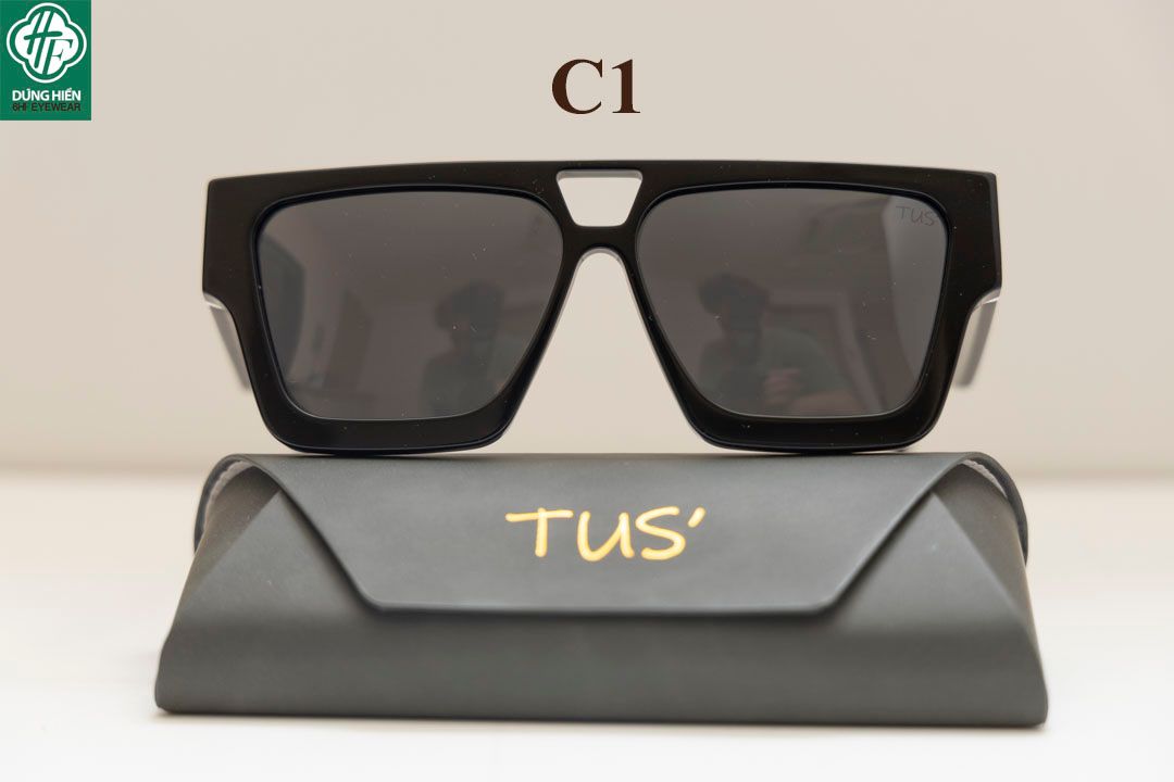  TUS - YD 1254 # Mát phân cực Acetate  Polarized Sunglasses 