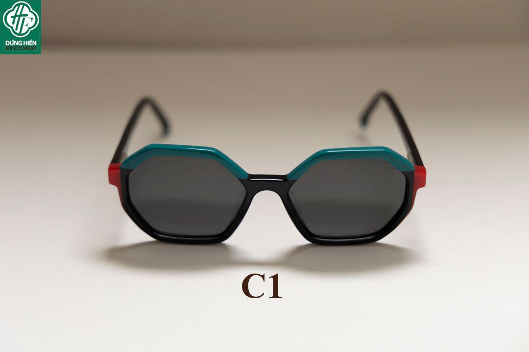  TUS - YD 1272 # Mát phân cực Acetate  Polarized Sunglasses 