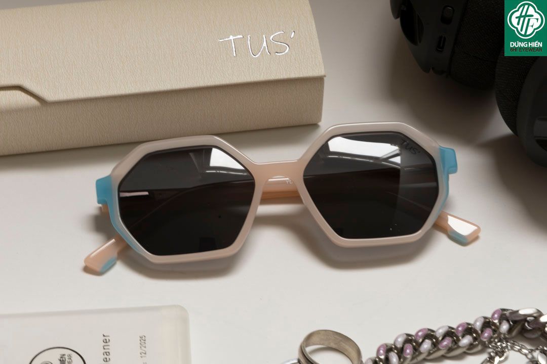  TUS - YD 1272 # Mát phân cực Acetate  Polarized Sunglasses 