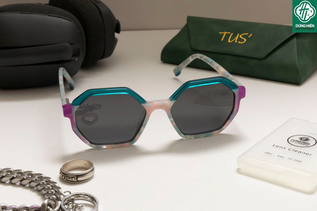  TUS - YD 1272 # Mát phân cực Acetate  Polarized Sunglasses 