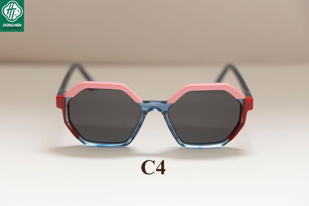  TUS - YD 1272 # Mát phân cực Acetate  Polarized Sunglasses 