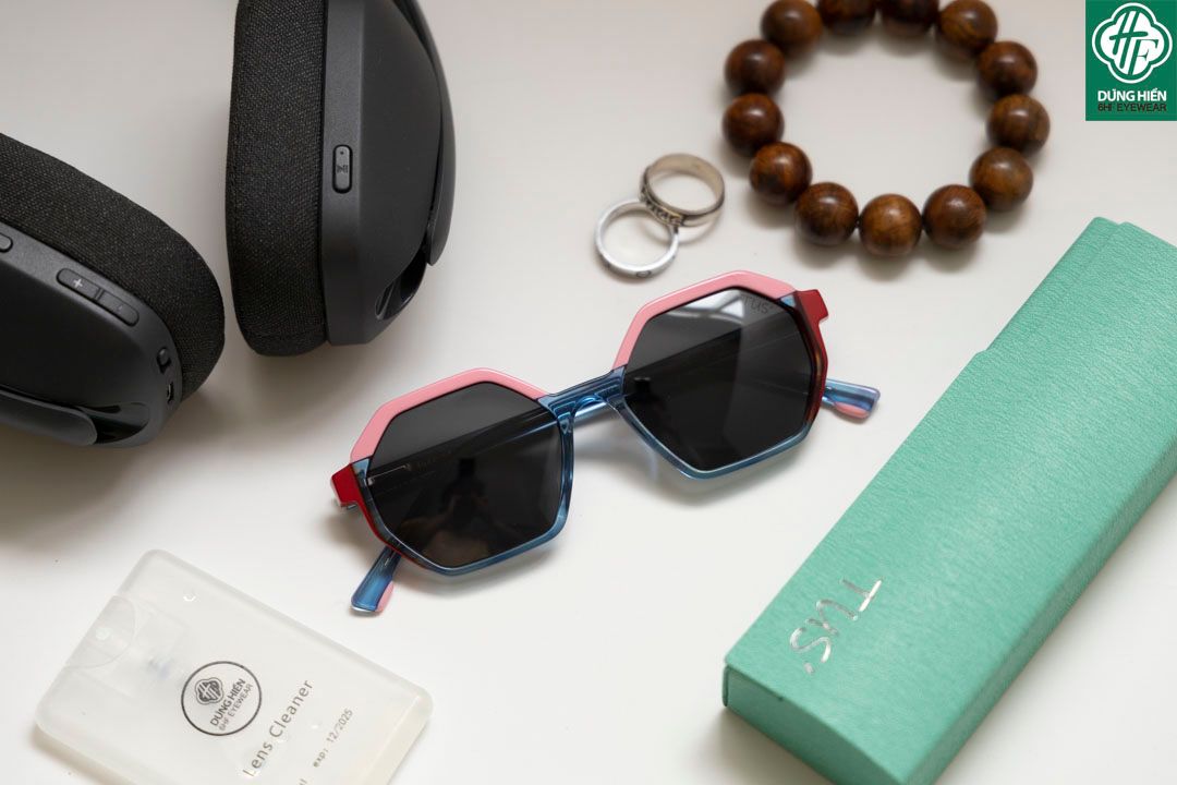  TUS - YD 1272 # Mát phân cực Acetate  Polarized Sunglasses 