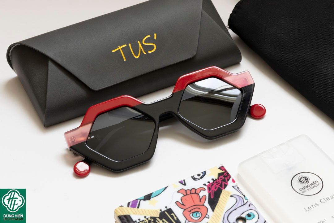  TUS - YD 1275 #Mát phân cực Acetate  Polarized Sunglasses Lạ Unique 