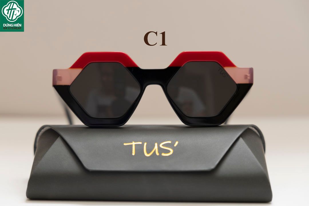  TUS - YD 1275 #Mát phân cực Acetate  Polarized Sunglasses Lạ Unique 
