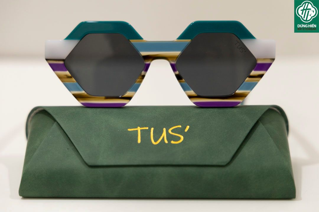  TUS - YD 1275 #Mát phân cực Acetate  Polarized Sunglasses Lạ Unique 