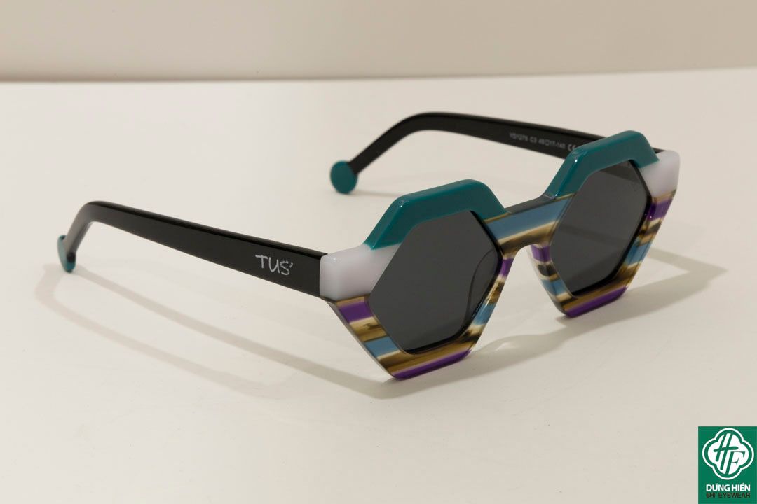  TUS - YD 1275 #Mát phân cực Acetate  Polarized Sunglasses Lạ Unique 