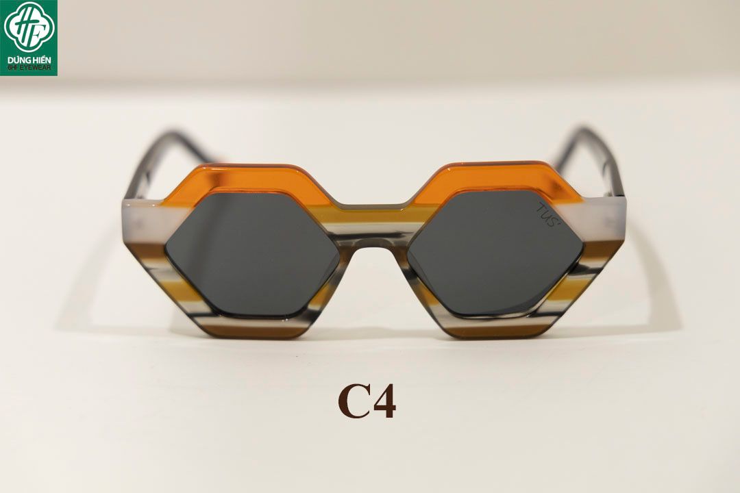  TUS - YD 1275 #Mát phân cực Acetate  Polarized Sunglasses Lạ Unique 