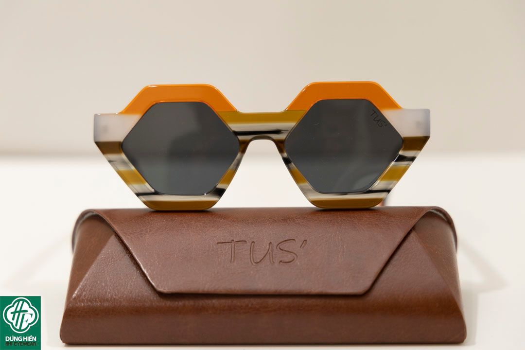 TUS - YD 1275 #Mát phân cực Acetate  Polarized Sunglasses Lạ Unique 